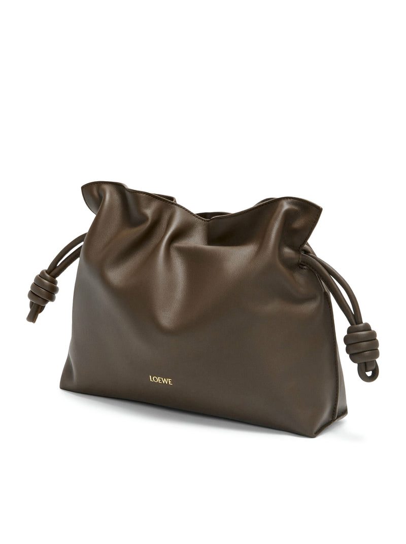 BORSA FLAMENCO CLUTCH MEDIA IN NAPPA DI VITELLO