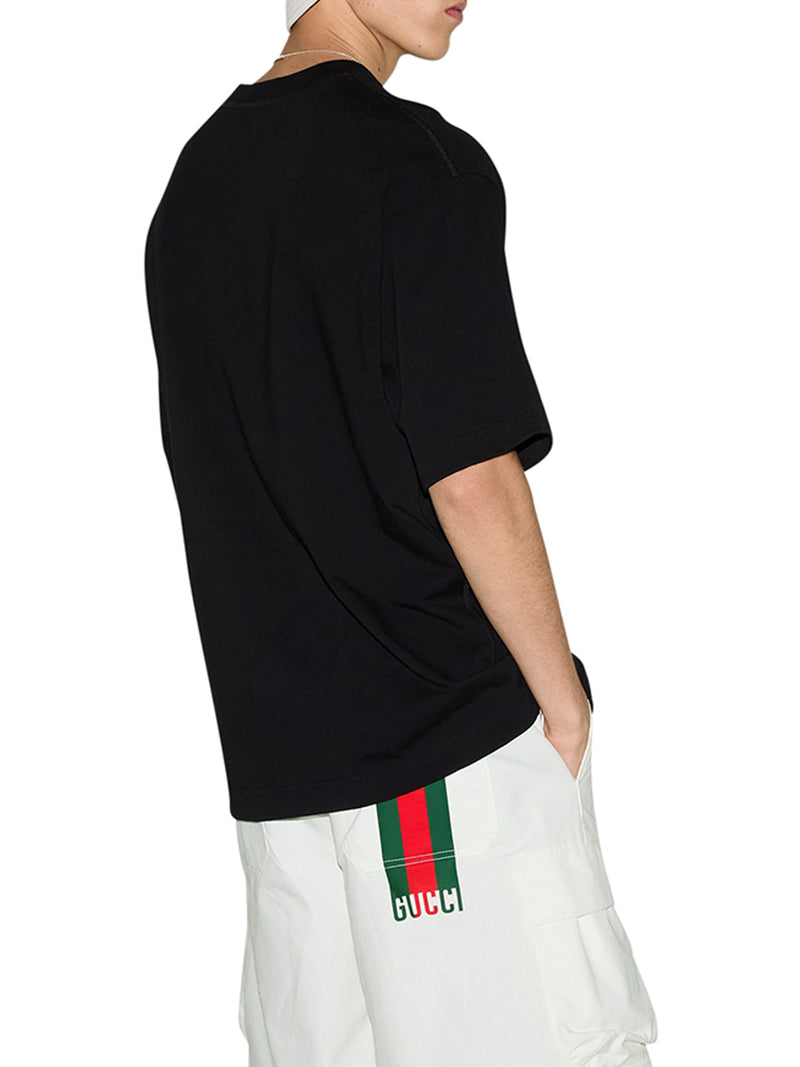 T-SHIRT IN JERSEY DI COTONE STAMPATO