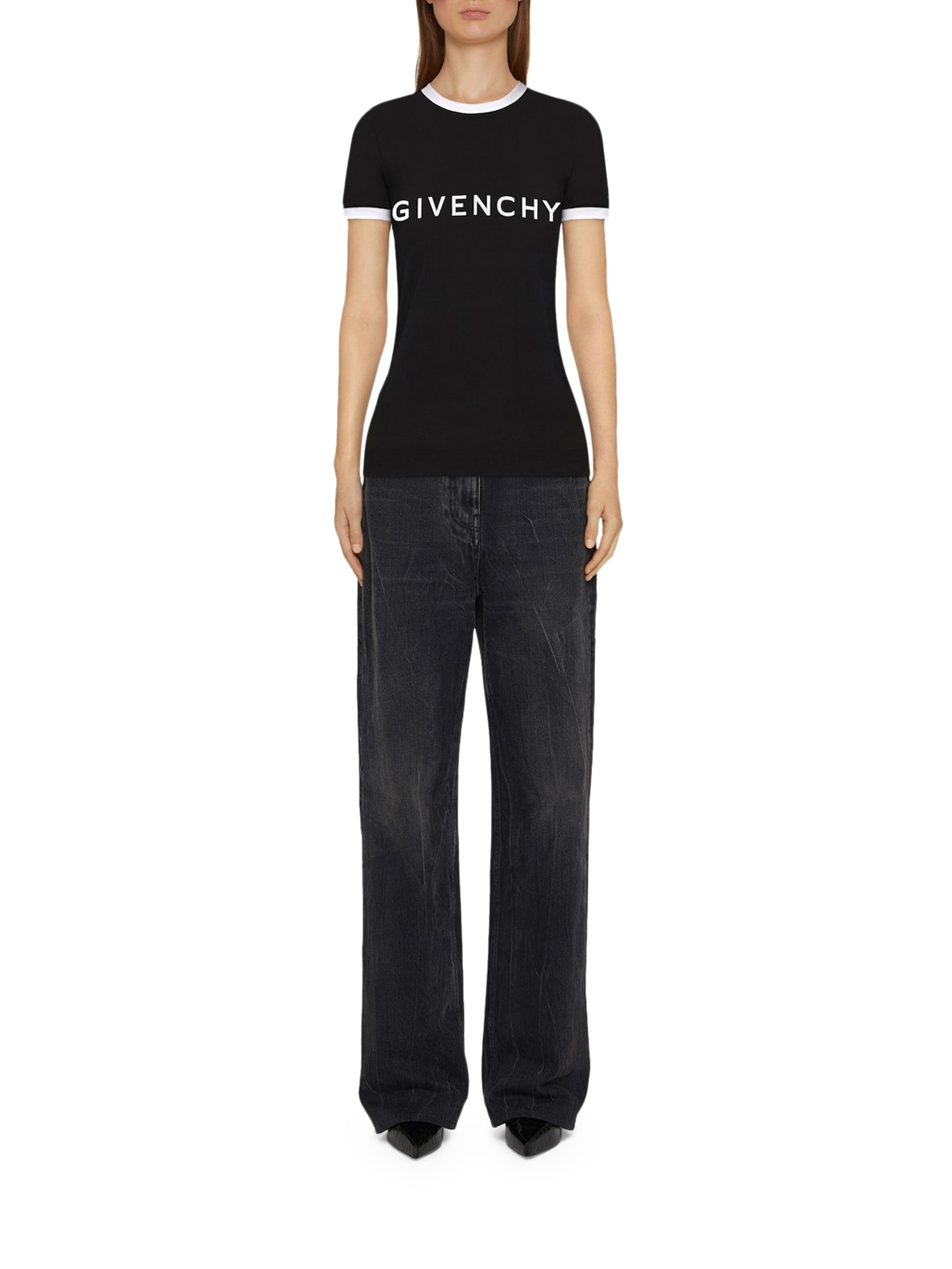 T-shirt slim GIVENCHY Archetype in cotone