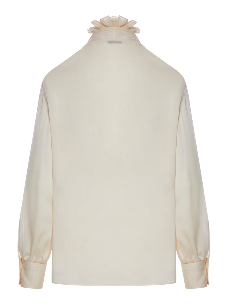 BLUSA IN SETA CHARMEUSE