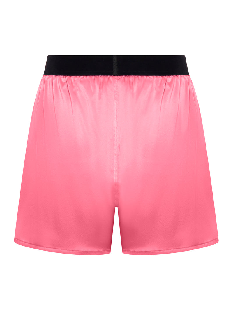 SHORTS  IN RASO DI SETA STRETCH