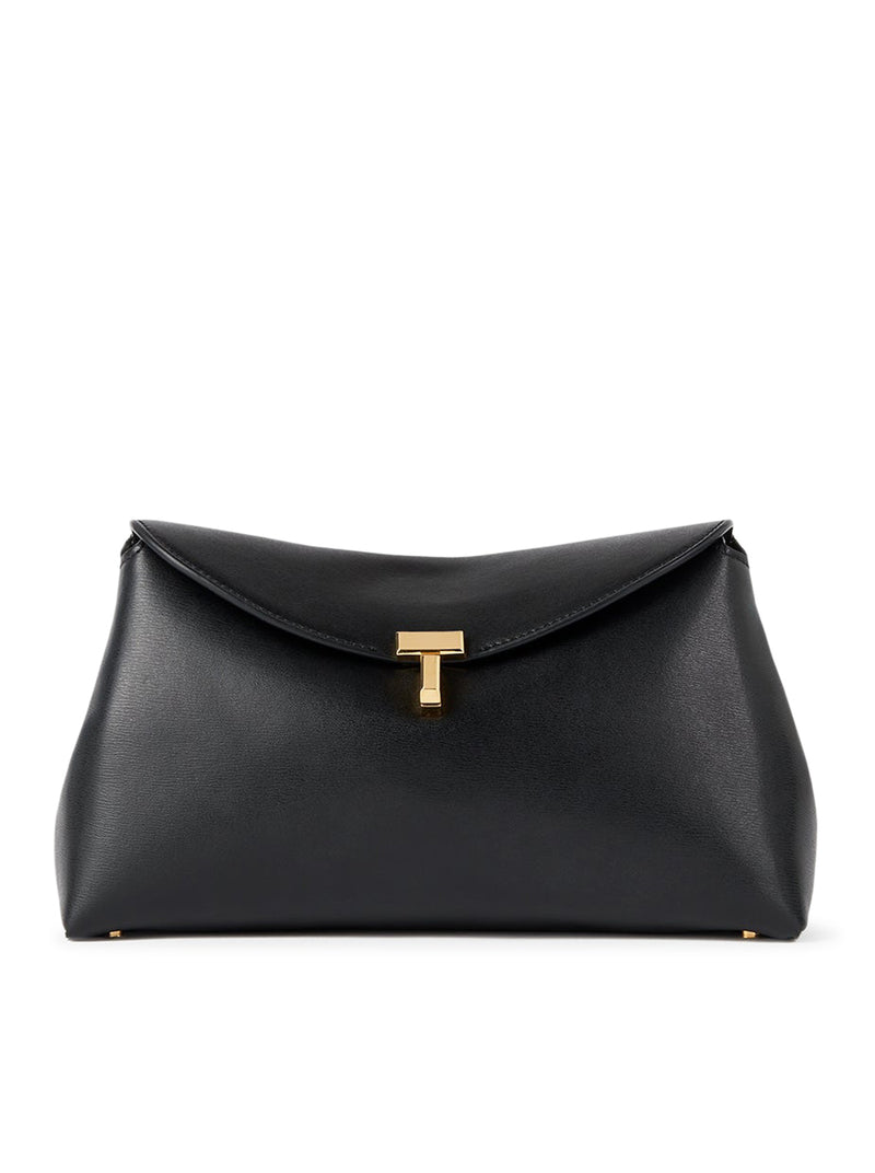 BORSA T-LOCK IN PELLE DI VITELLO LISCIA