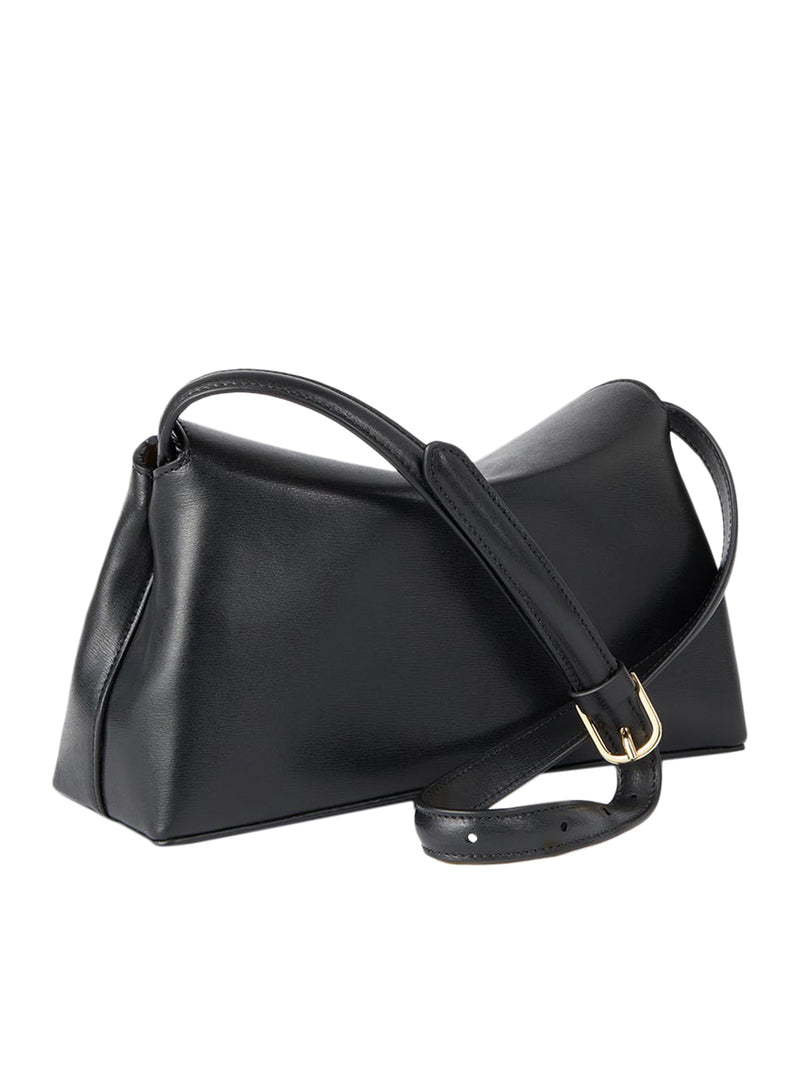 BORSA T-LOCK IN PELLE DI VITELLO LISCIA