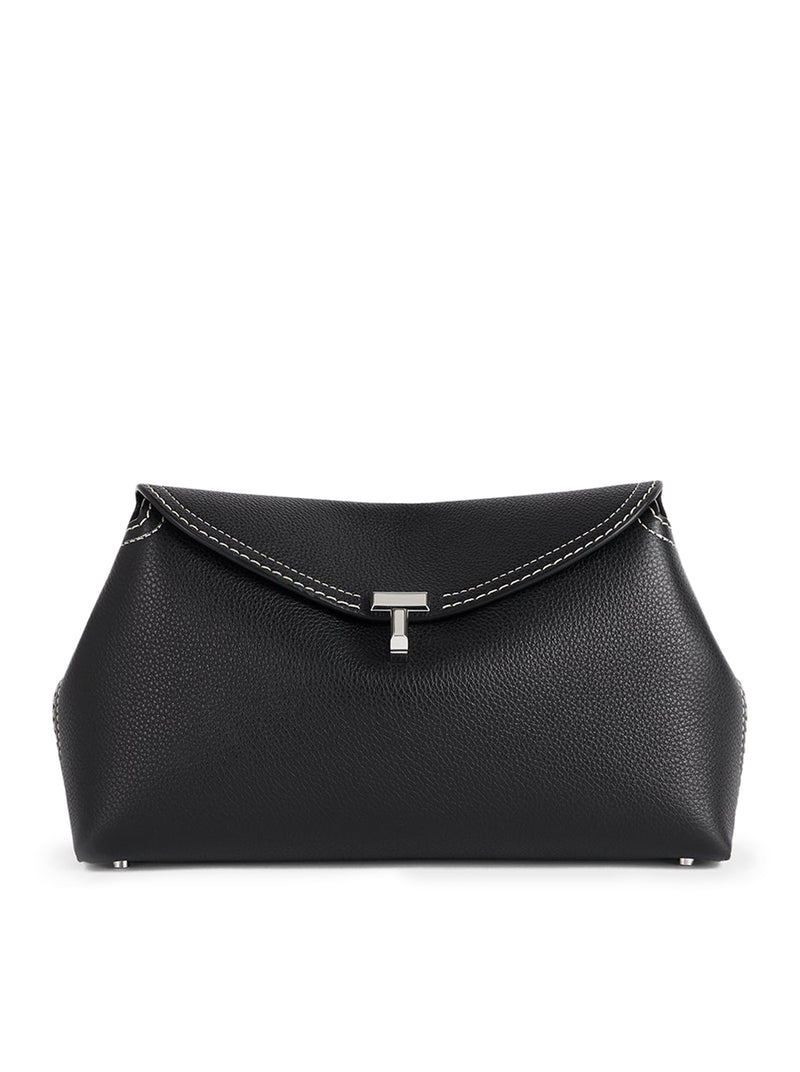 Suitnegozi T-Lock clutch black grain