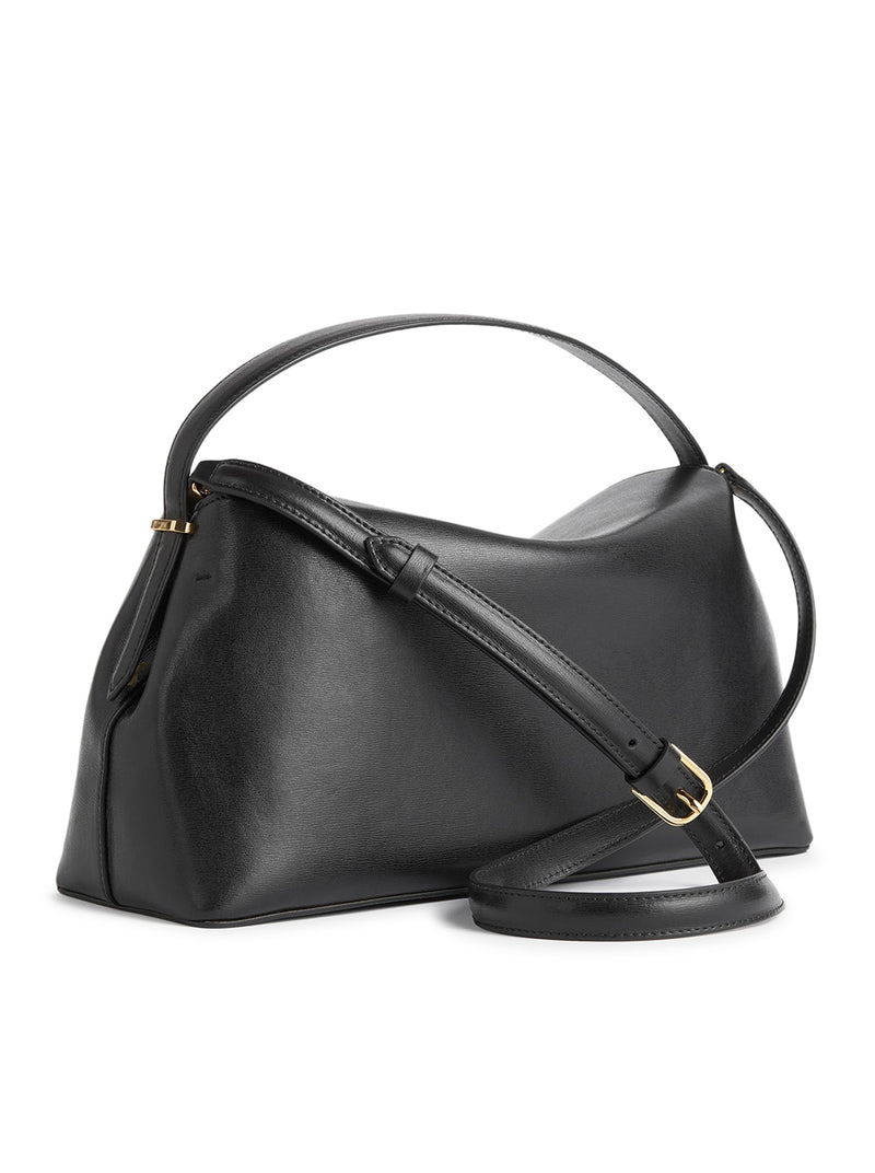 BORSA A MANO T-LOCK IN PELLE DI VITELLO LISCIA