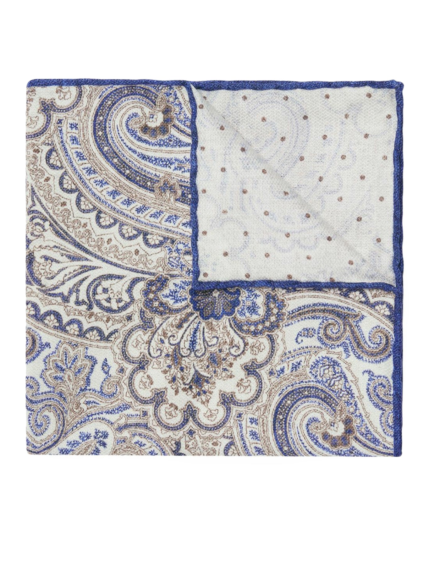 Fazzoletto da taschino con stampa paisley