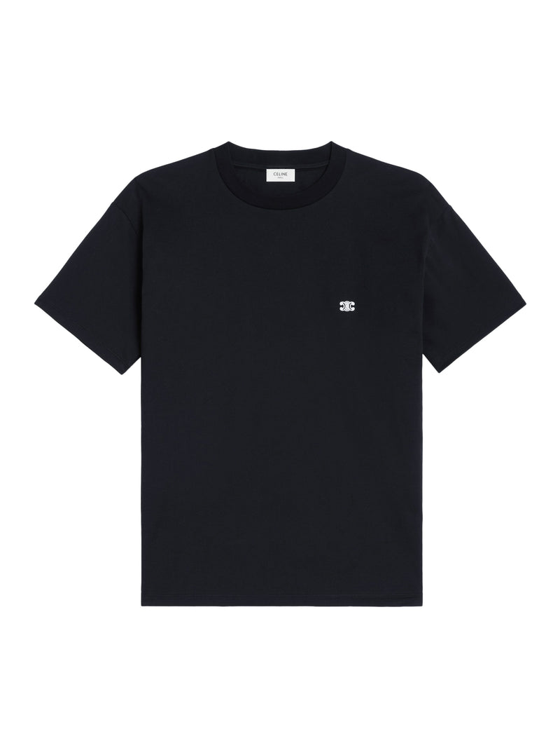 T-SHIRT LOOSE TRIOMPHE IN JERSEY DI COTONE