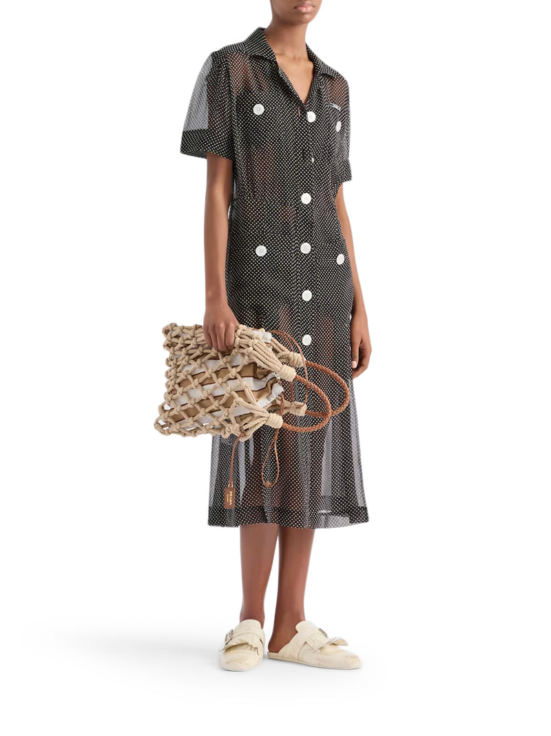 BORSA NOUÉ MEDIUM IN CORDA DI COTONE