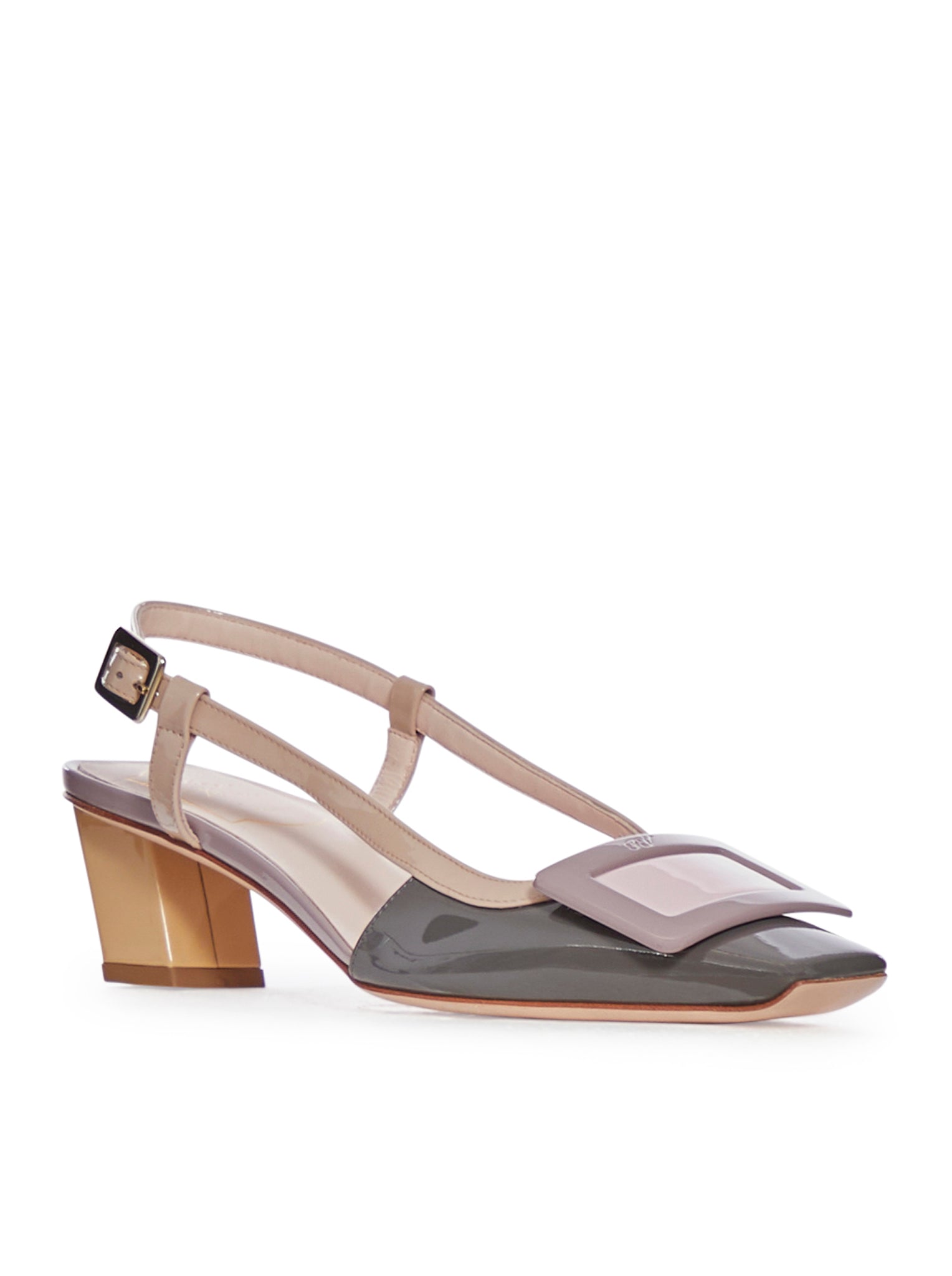 DECOLLETE` SLINGBACK BELLE VIVIER IN VERNICE