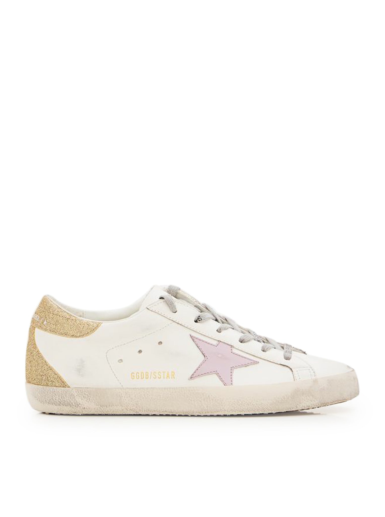 SNEAKERS SUPERSTAR IN NAPPA E GLITTER