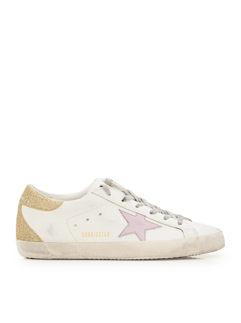 SNEAKERS SUPERSTAR IN NAPPA E GLITTER