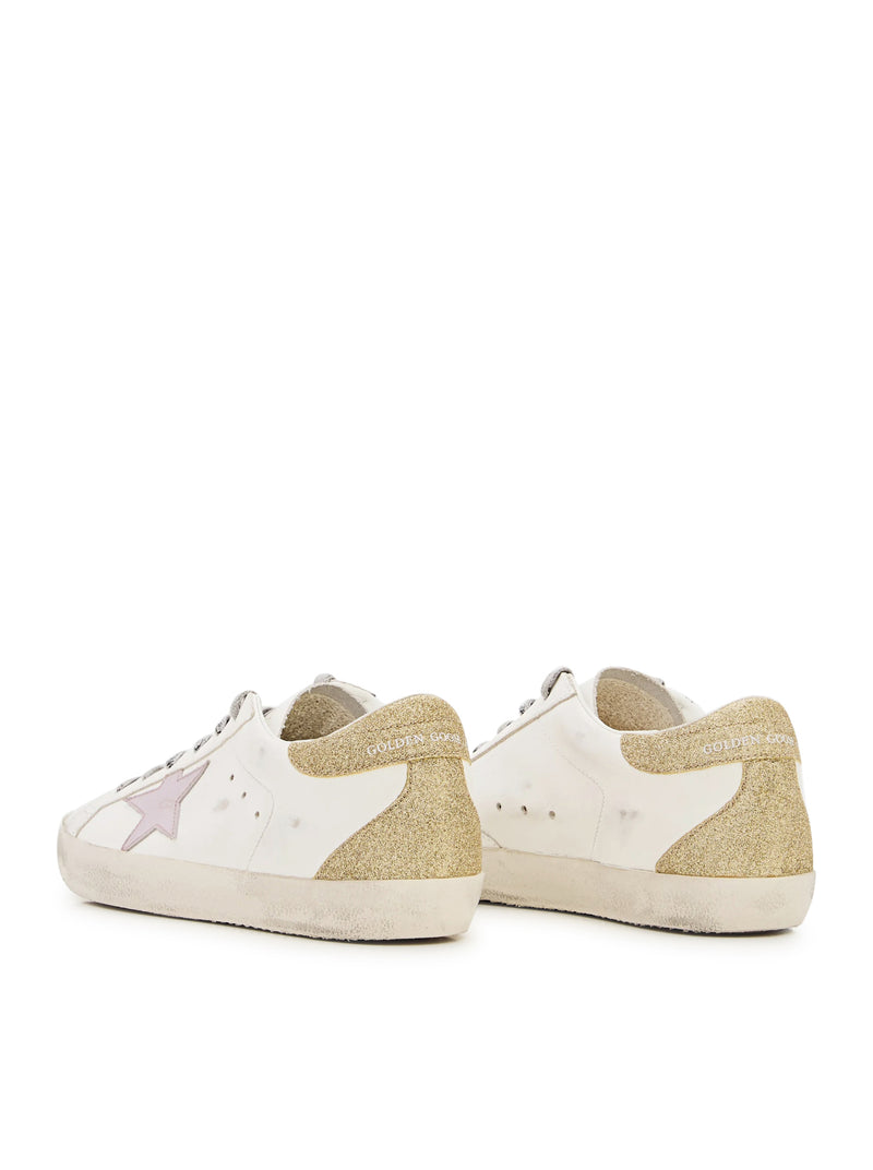 SNEAKERS SUPERSTAR IN NAPPA E GLITTER