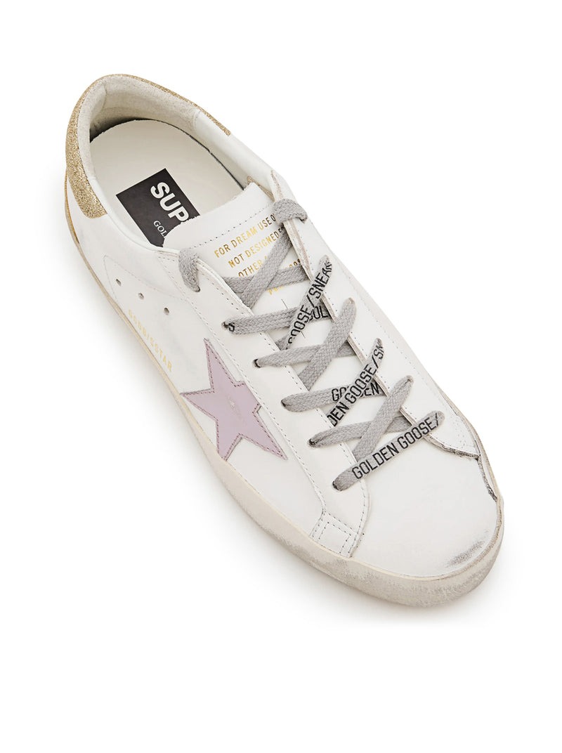 SNEAKERS SUPERSTAR IN NAPPA E GLITTER