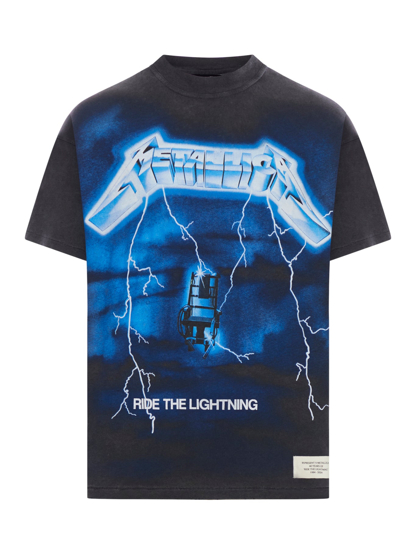 T-SHIRT A MANICA CORTA METALLICA RIDE THE LIGHTNING