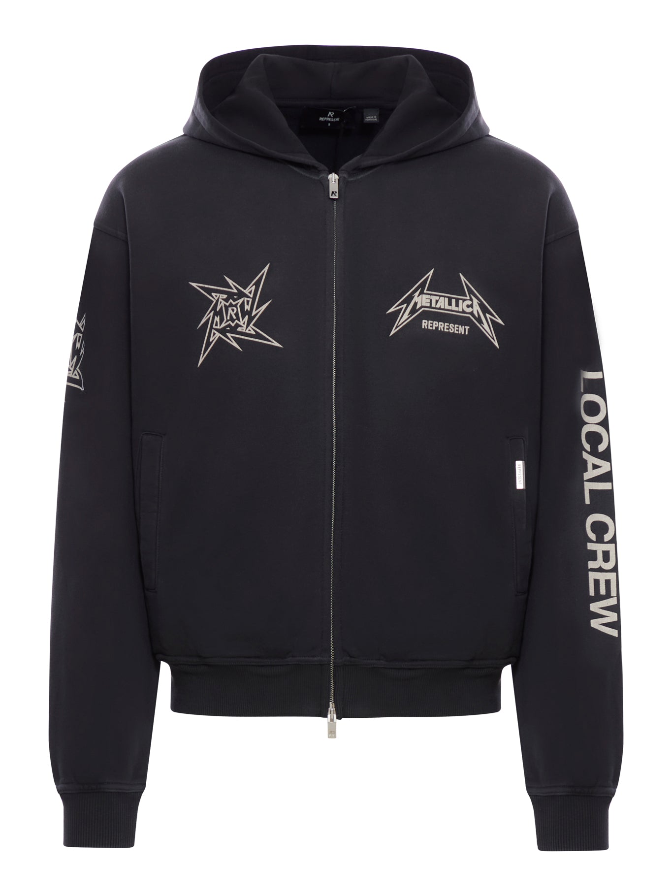 FELPA CON ZIP METALLICA 40 YEAR ANNIVERSARY