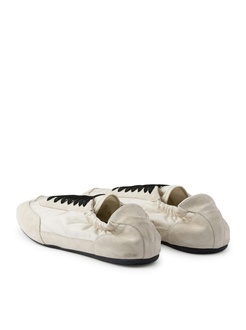 SNEAKERS COLLAPSE IN RE-NYLON E PELLE SCAMOSCIATA