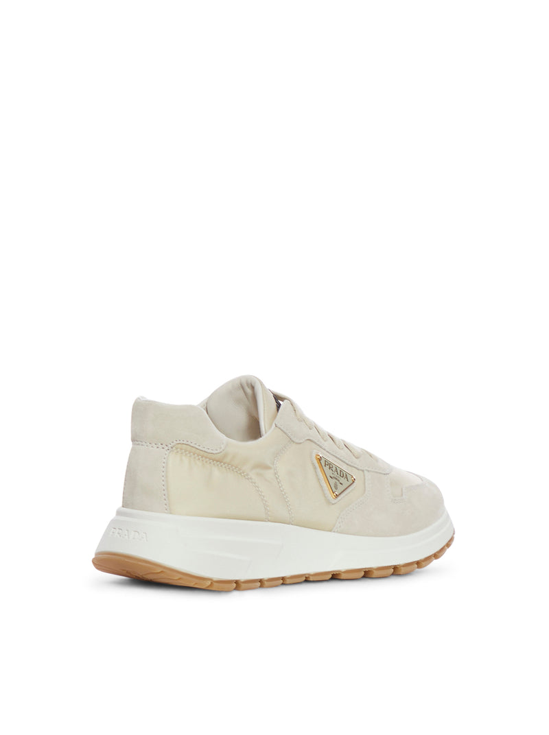 SNEAKERS PRAX 01 IN RE-NYLON E CAMOSCIO