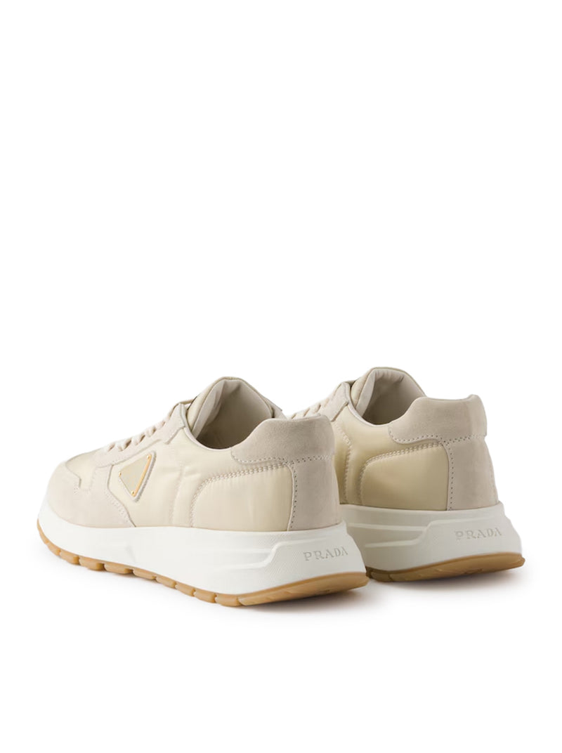 SNEAKERS PRAX 01 IN RE-NYLON E PELLE SCAMOSCIATA