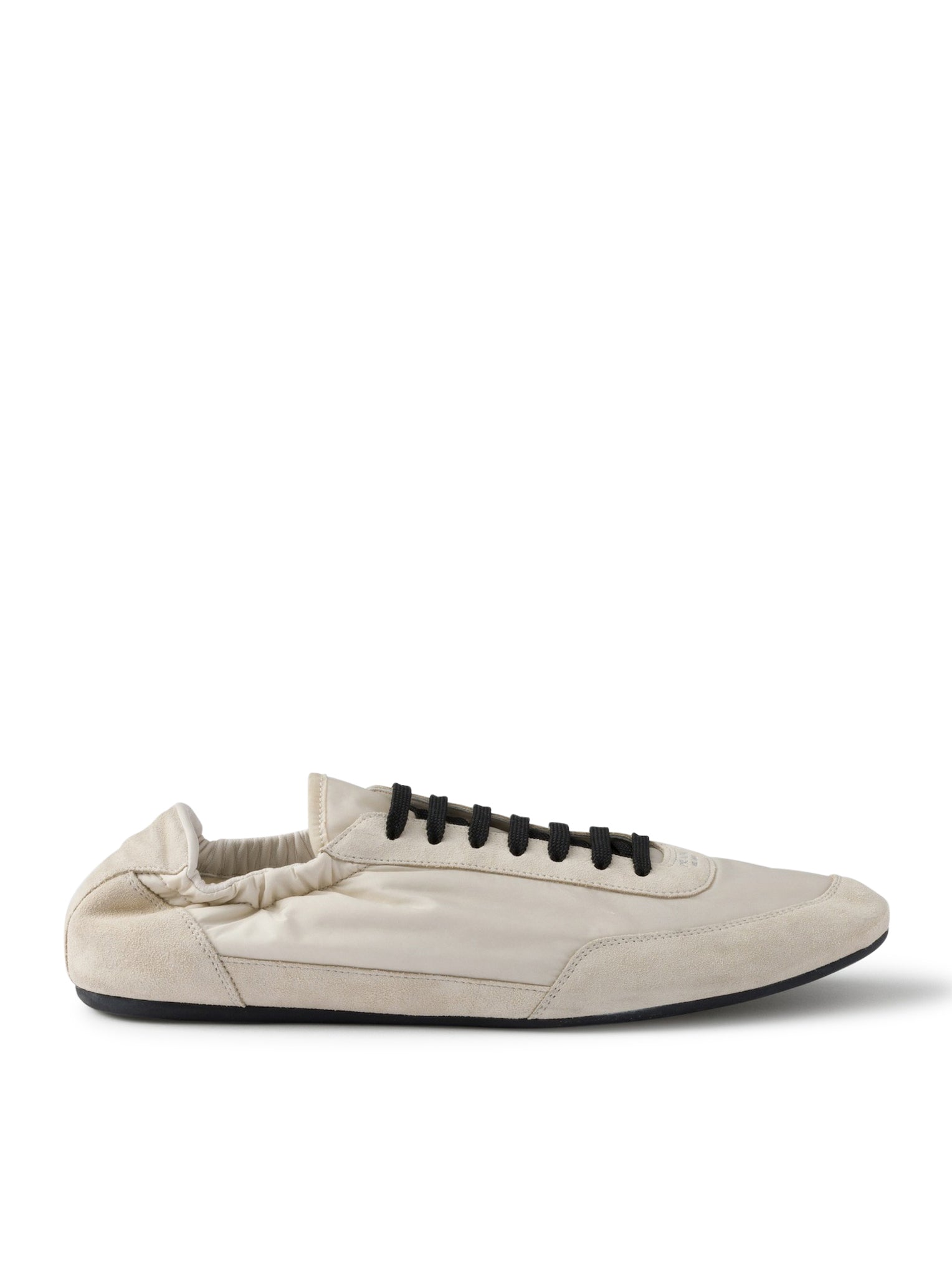 SNEAKERS COLLAPSE IN RE-NYLON E PELLE SCAMOSCIATA