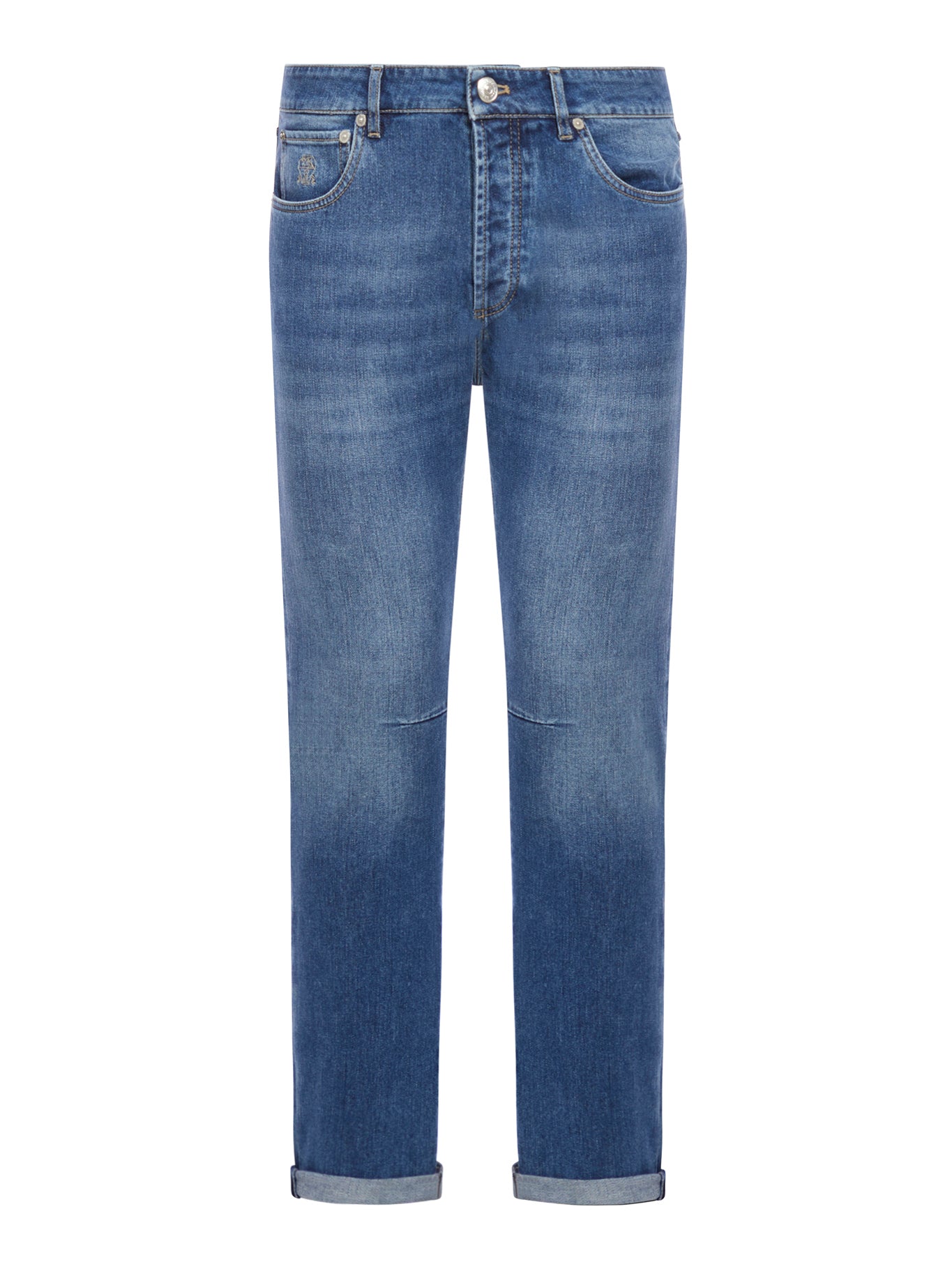 JEANS IN COTONE ELASTICIZZATO