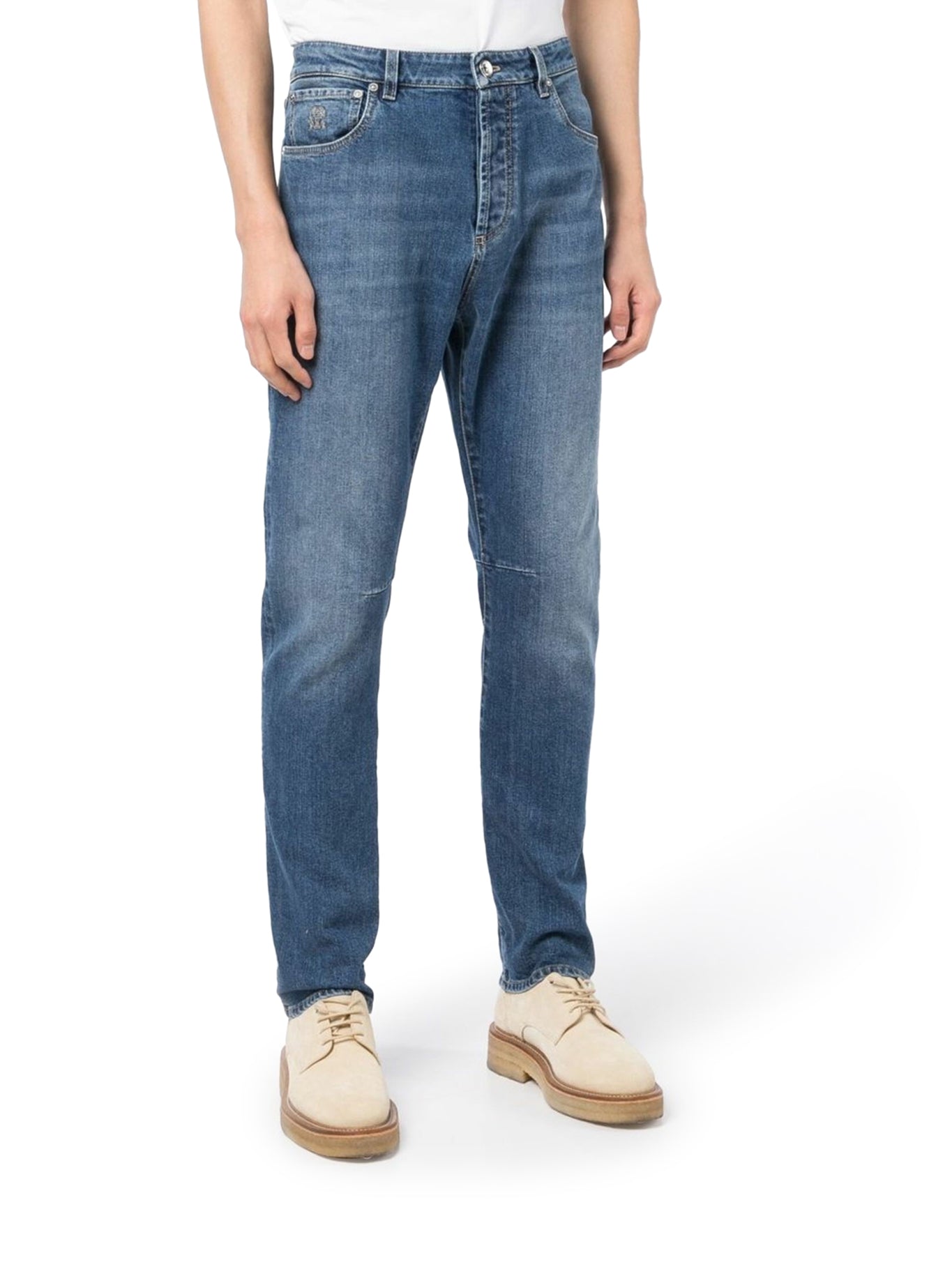 JEANS IN COTONE ELASTICIZZATO