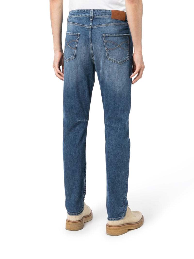 JEANS IN COTONE ELASTICIZZATO