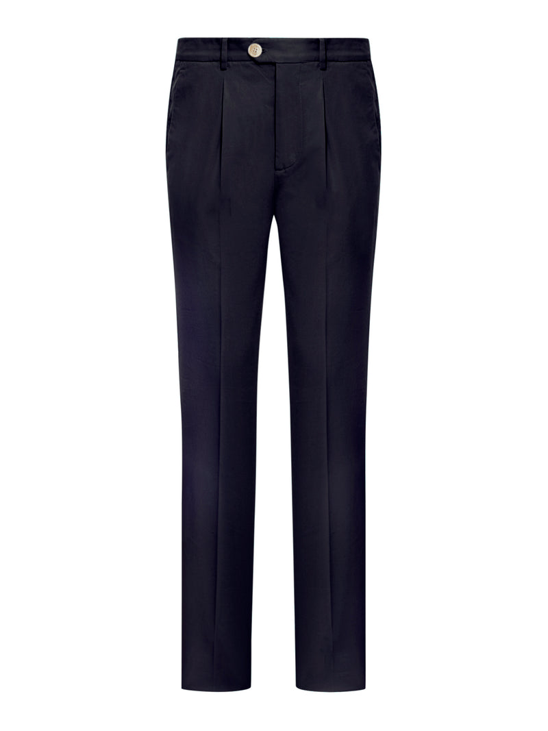 PANTALONI CHINO IN MISTO COTONE