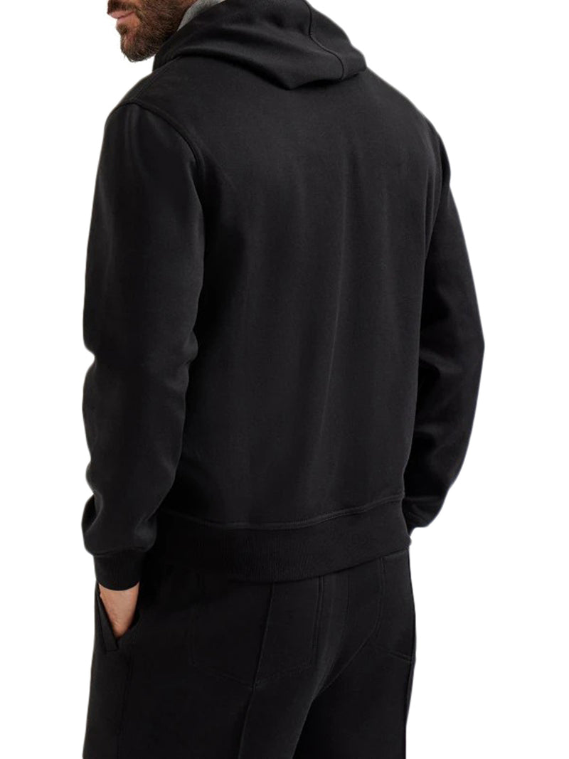 FELPA CON ZIP E CAPPUCCIO