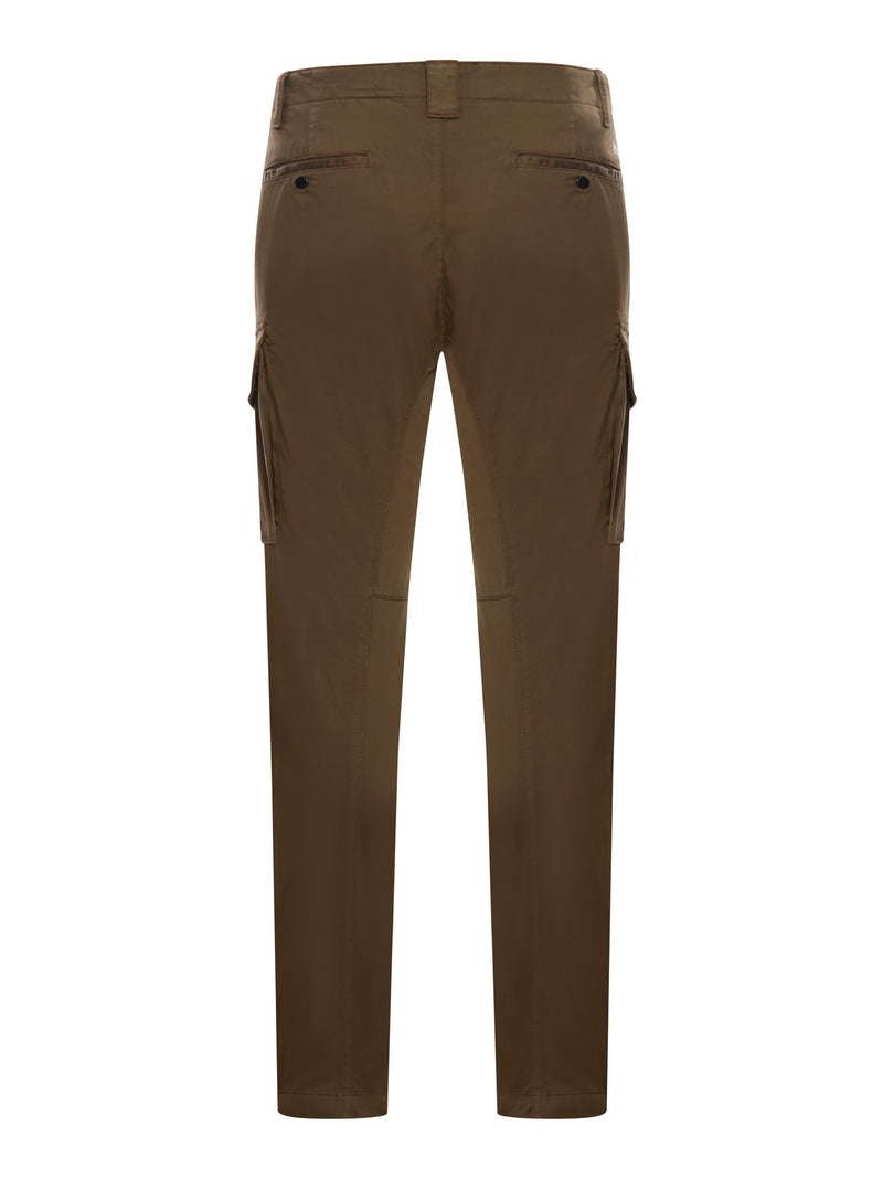 PANTALONI CARGO IN COTONE STRETCH