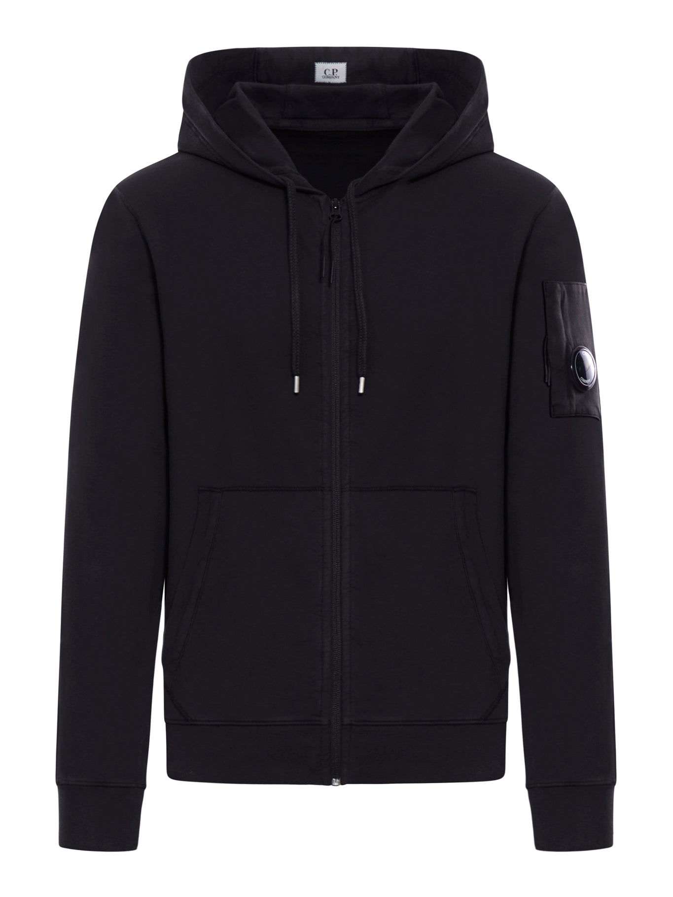 FELPA CON CAPPUCCIO LIGHT FLEECE FULL ZIP