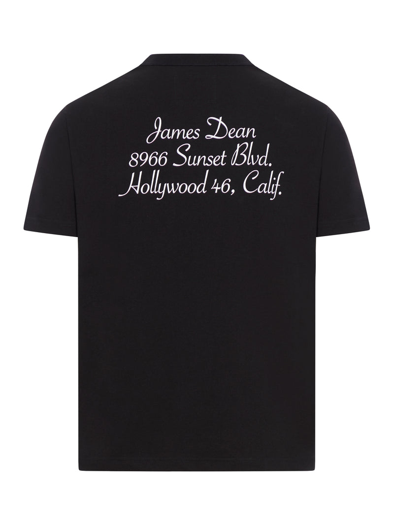 T-SHIRT CON STAMPA JAMES DEAN