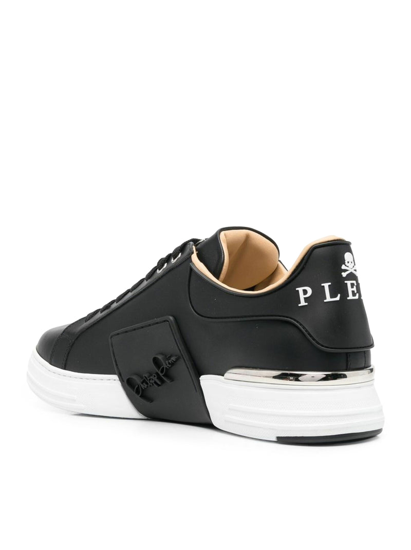 SNEAKERS LO-TOP HEXAGON IN PELLE