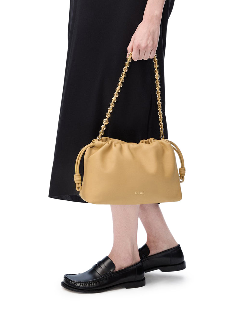 BORSA FLAMENCO PURSE MEDIA IN MORBIDA NAPPA DI AGNELLO