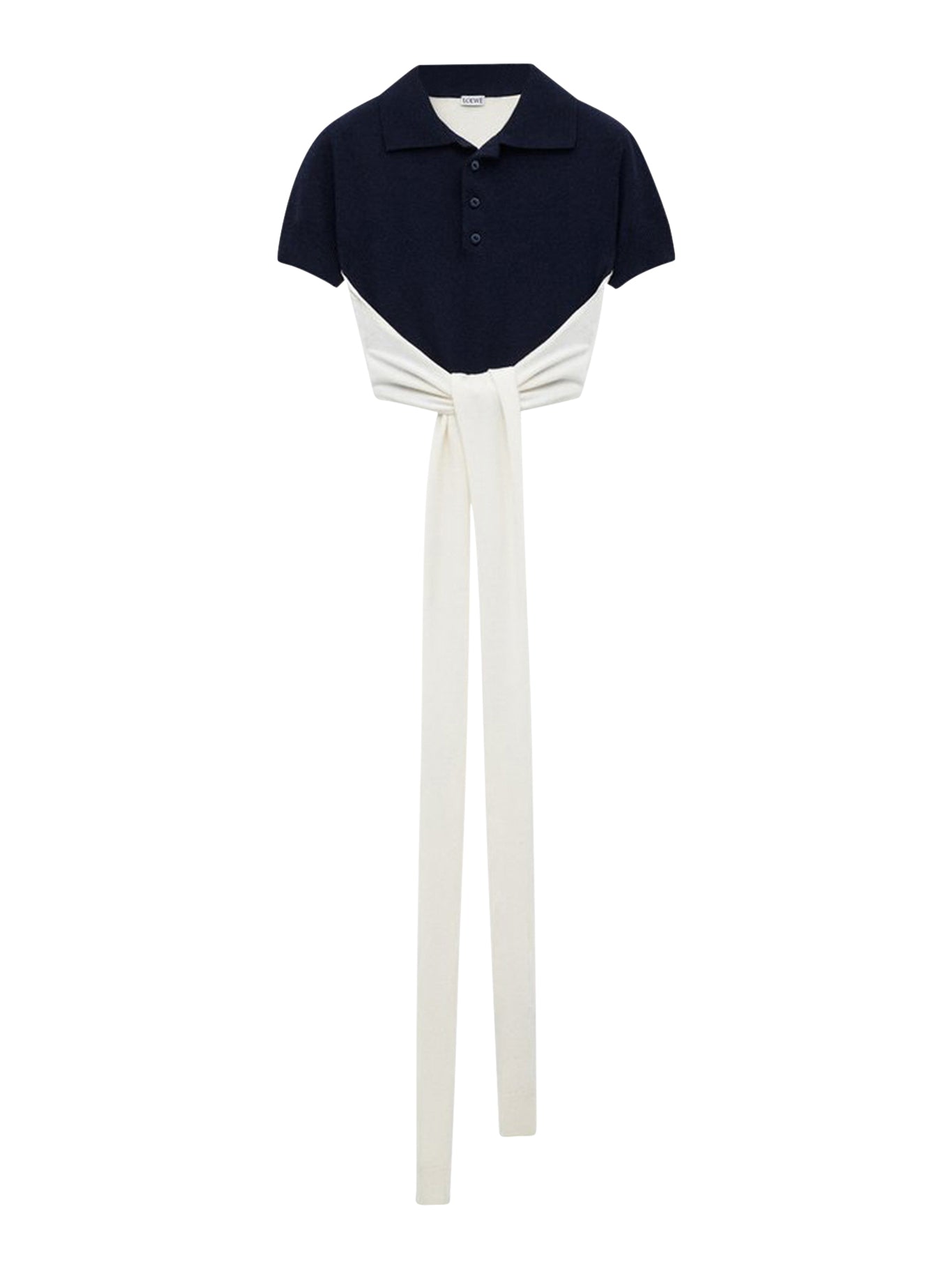 MAGLIA A POLO IN LANA E CASHMERE