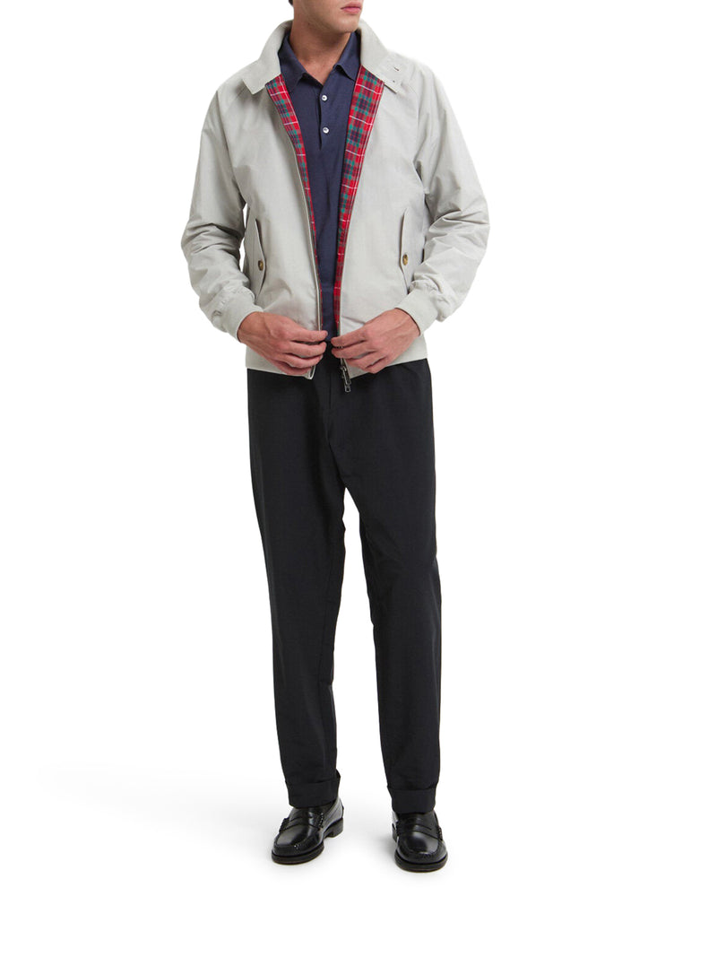 GIACCA G9 HARRINGTON IN MISTO COTONE