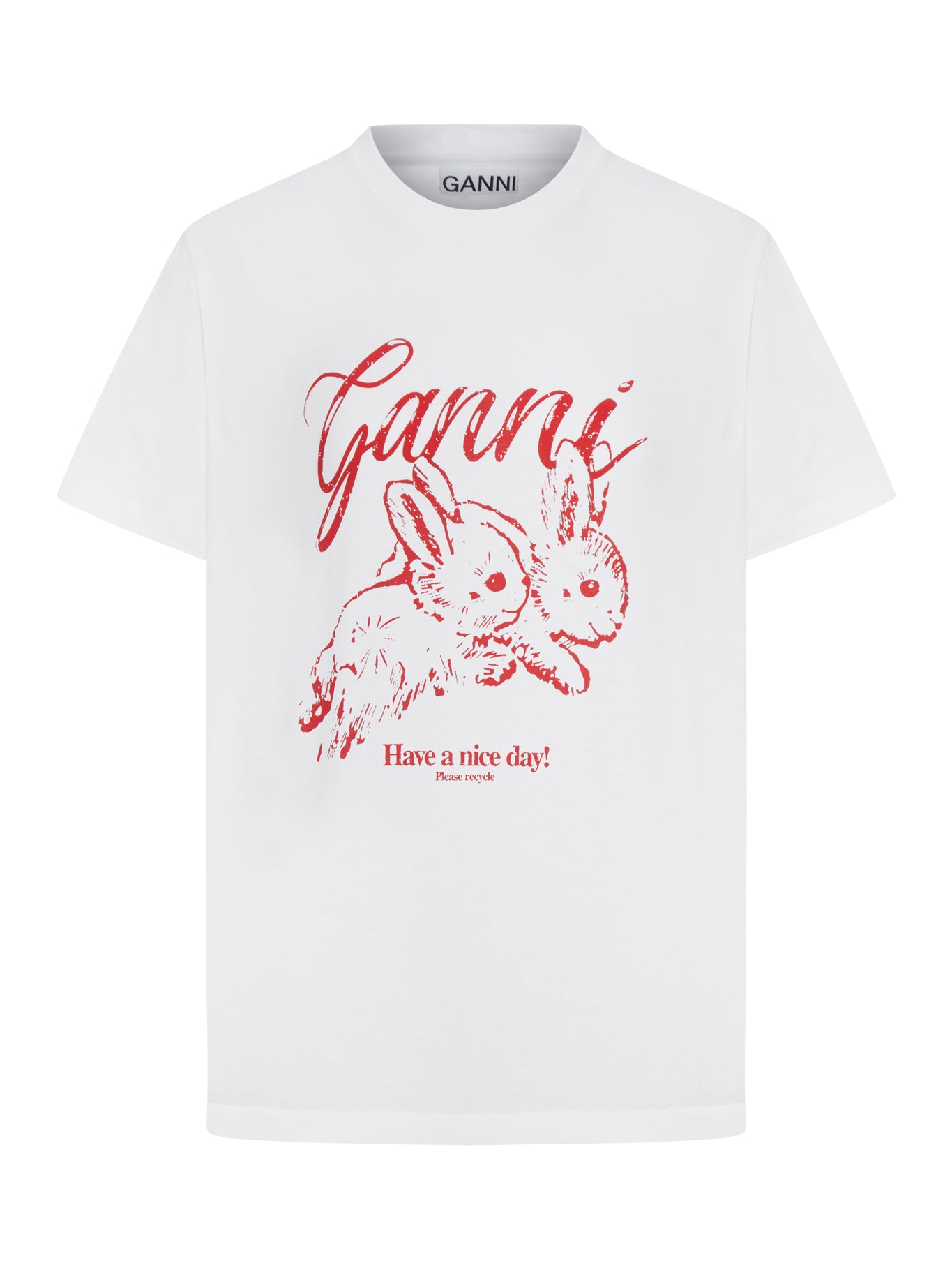 T-SHIRT CON LOGO CONIGLIETTO