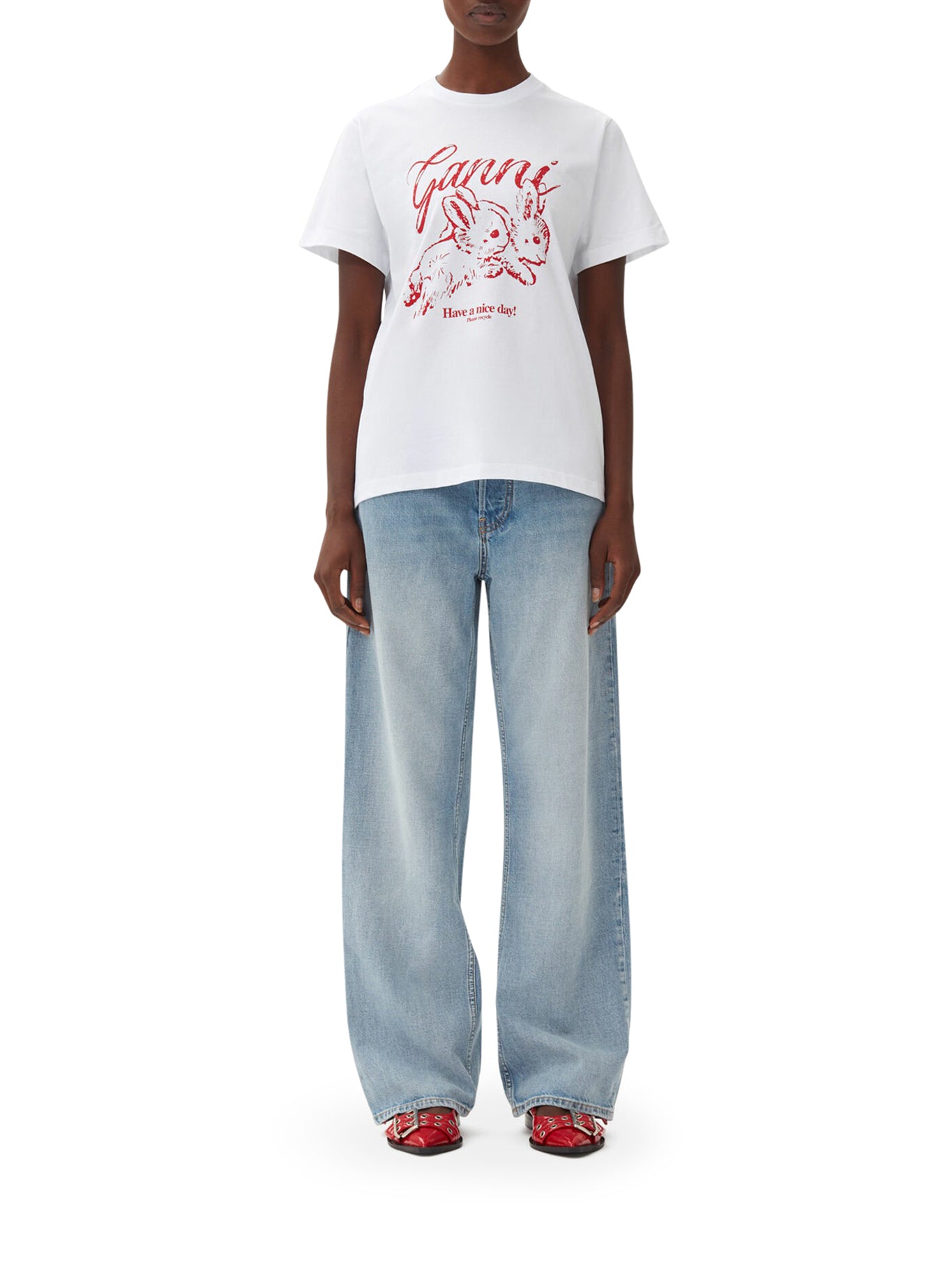 T-SHIRT CON LOGO CONIGLIETTO