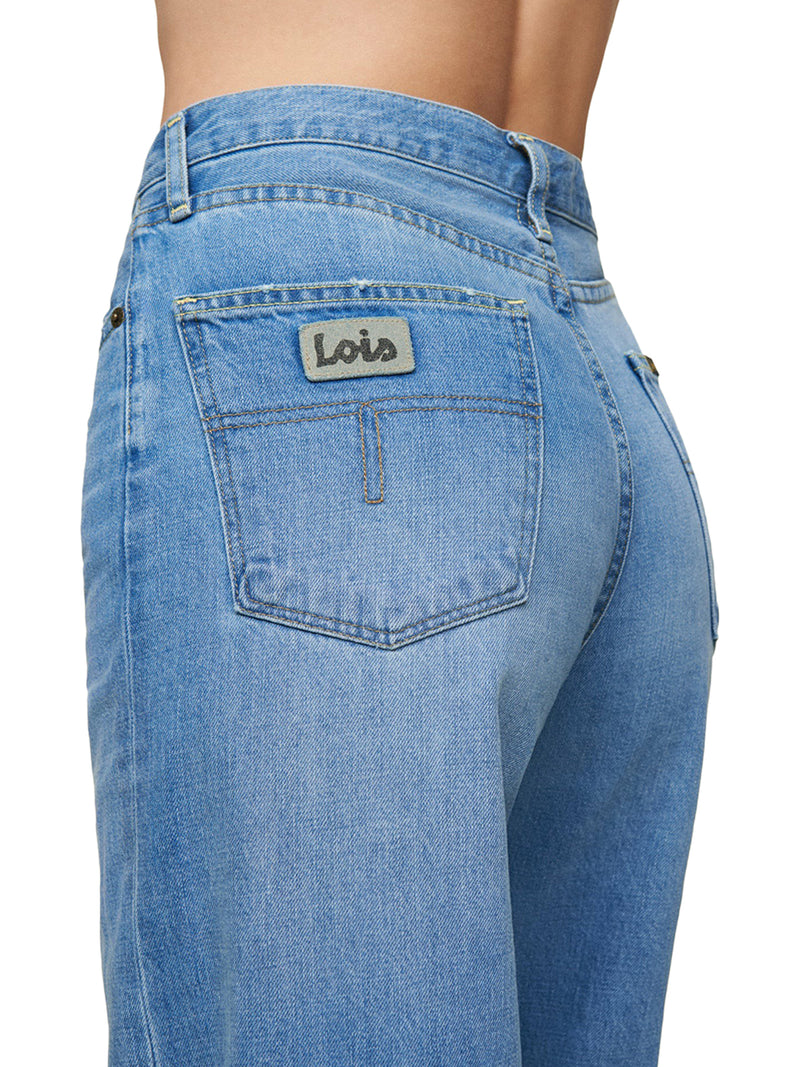 JEANS A GAMBA AMPIA SKATER LOOSE