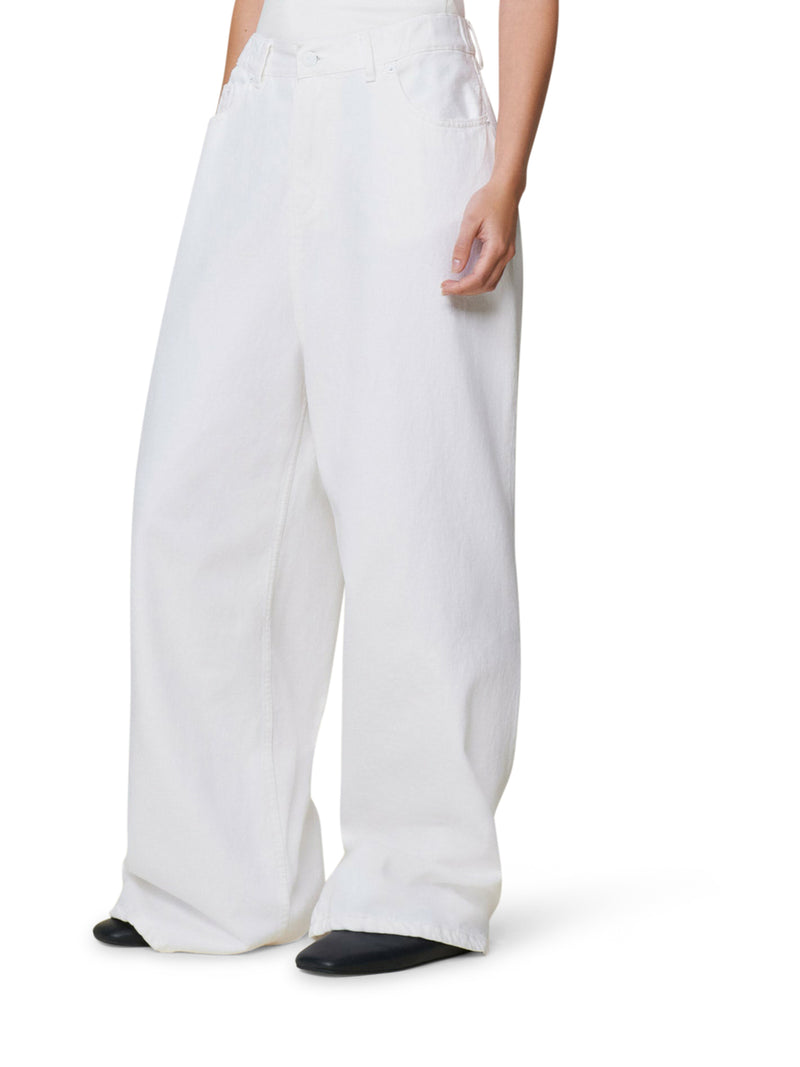 JEANS IN DENIM BIANCO PALOMA