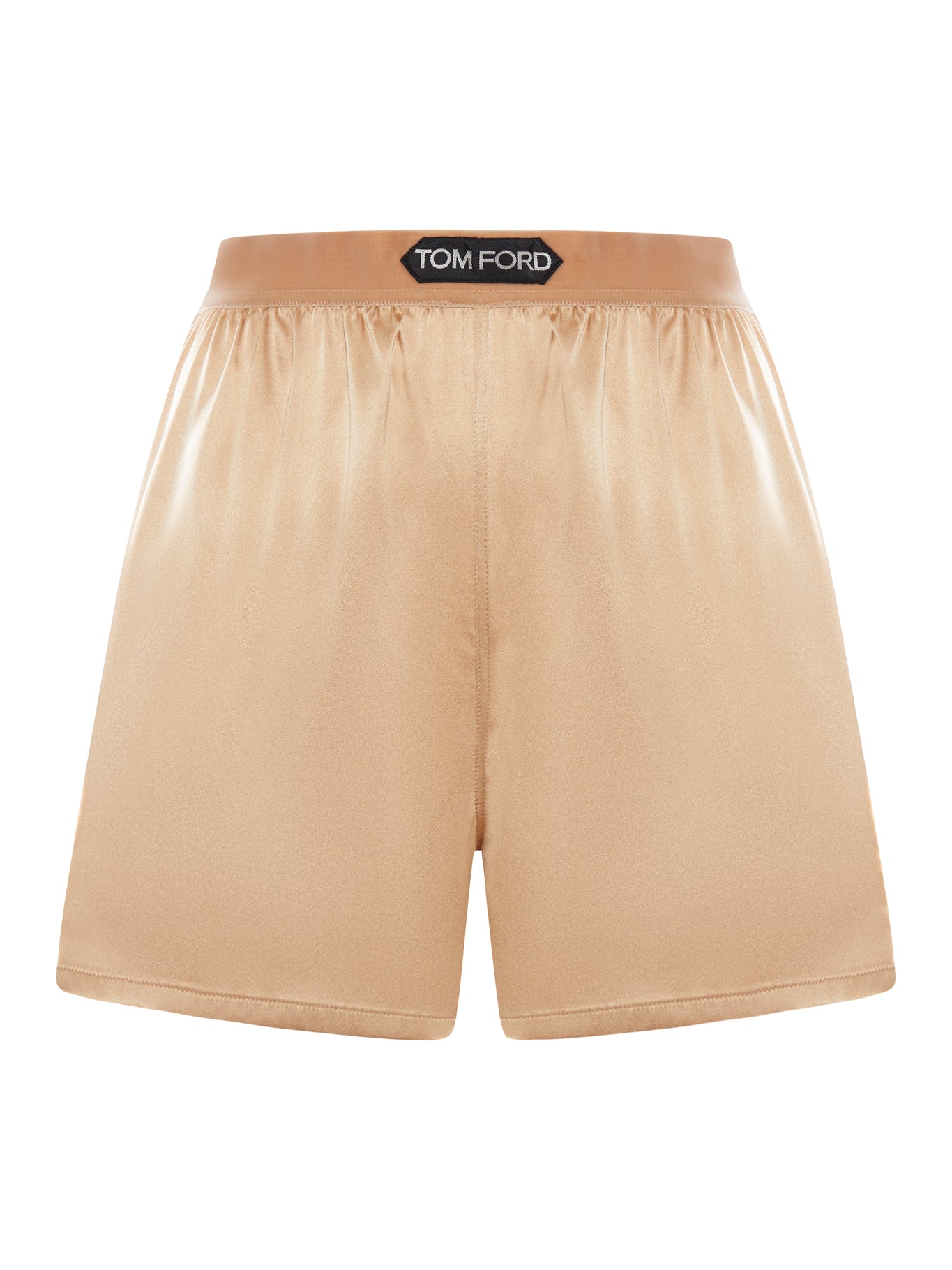 SHORTS IN RASO DI SETA STRETCH