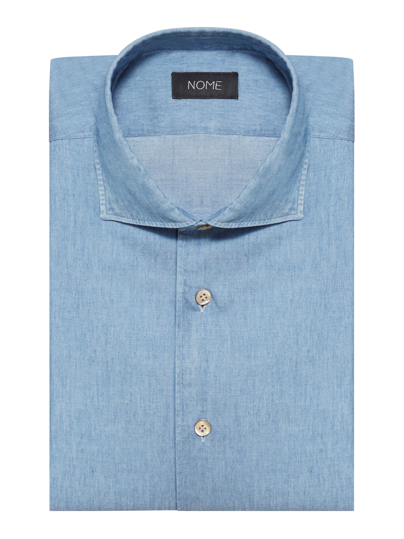 CAMICIA IN TWILL DI COTONE