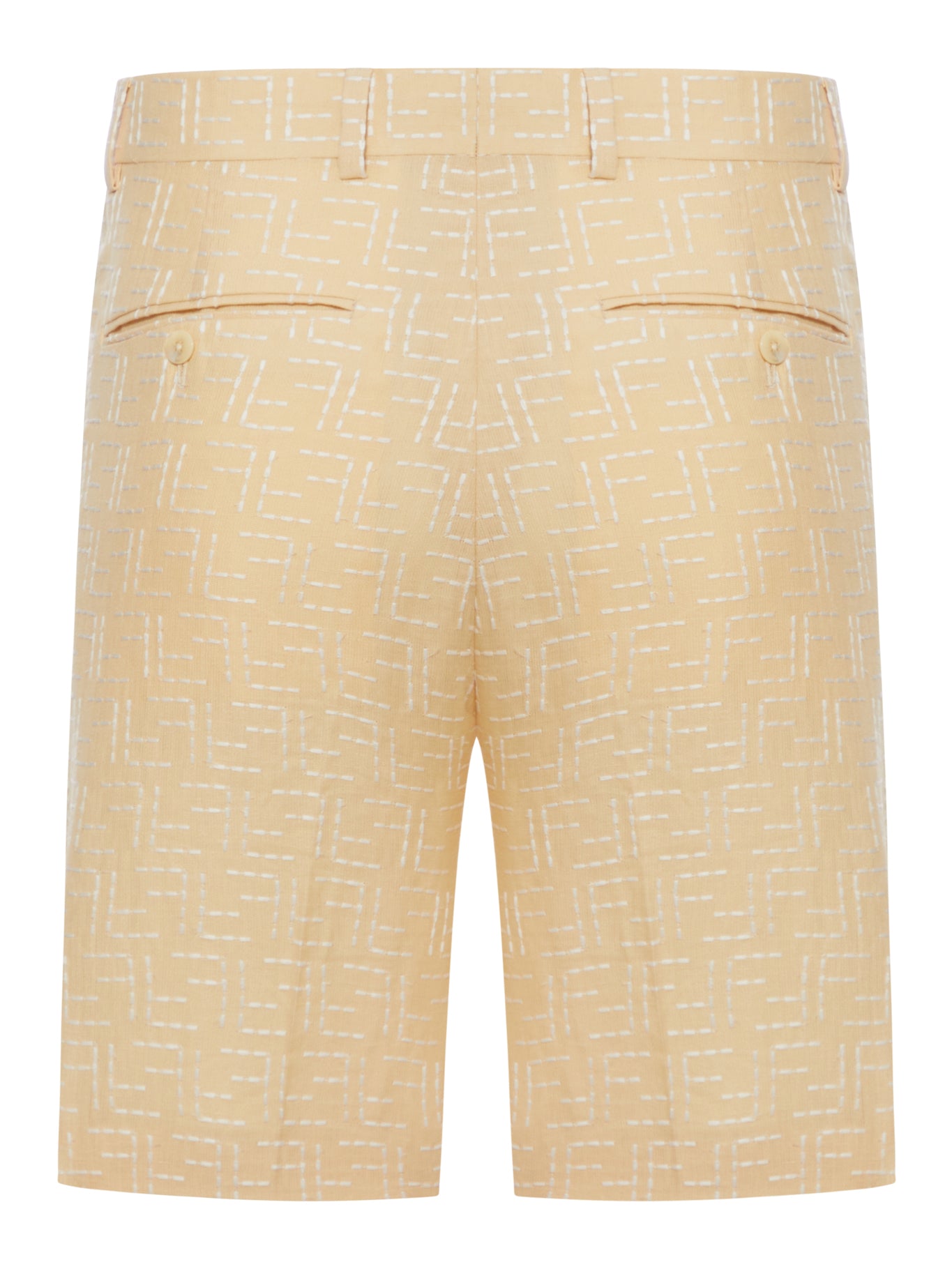 BERMUDA IN JACQUARD FF DI LINO