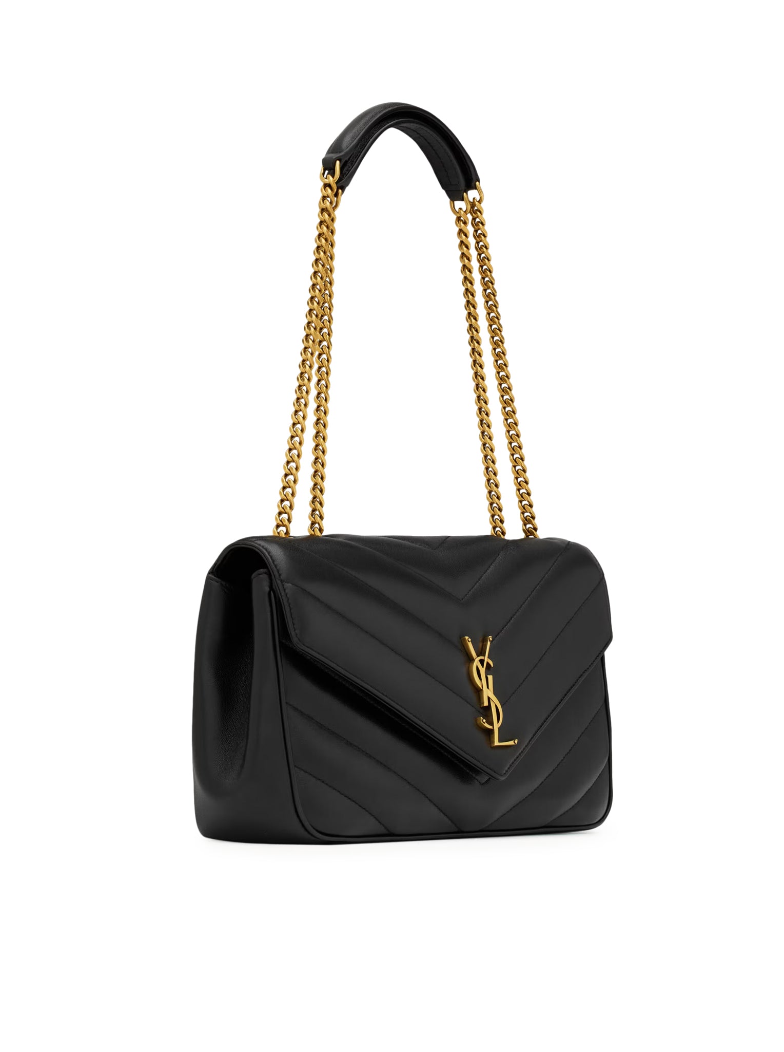 LOULOU MEDIUM IN PELLE DI AGNELLO TRAPUNTATA