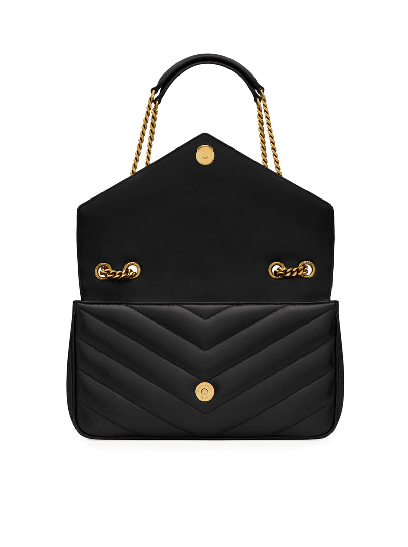 LOULOU MEDIUM IN PELLE DI AGNELLO TRAPUNTATA