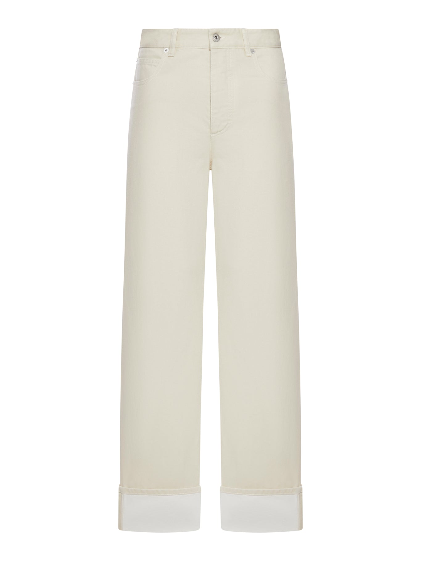 PANTALONI DENIM BEIGE