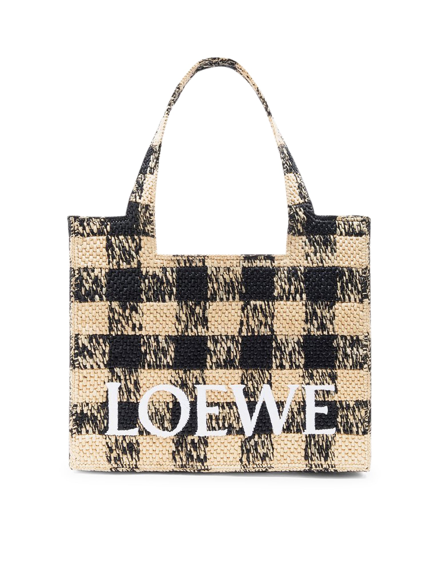 BORSA TOTE LOEWE FONT GRANDE IN RAFIA