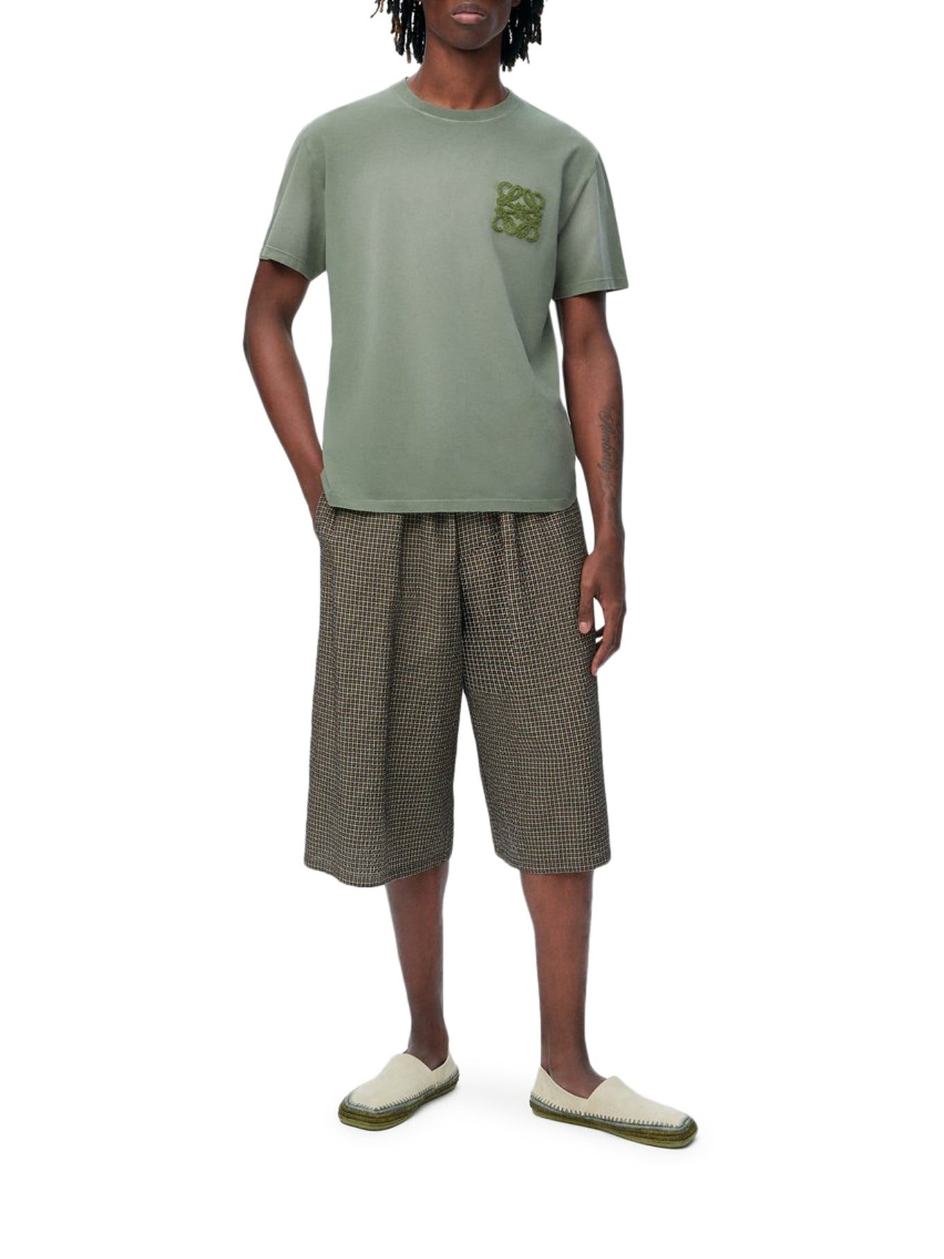 T-SHIRT IN COTONE VESTIBILITA` RILASSATA