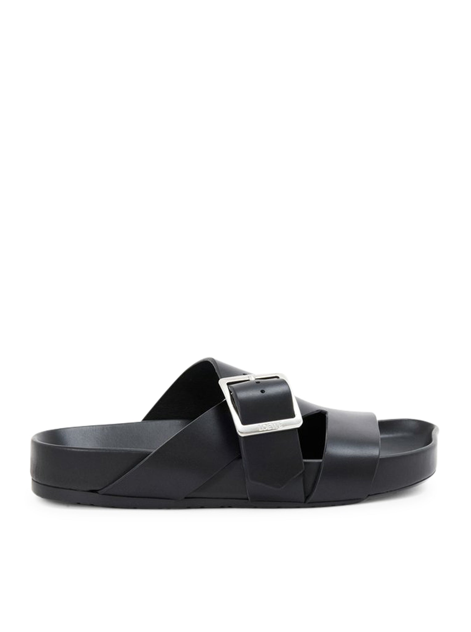SLIDE EASE BUCKLE IN PELLE DI VITELLO CONCIATA AL VEGETALE