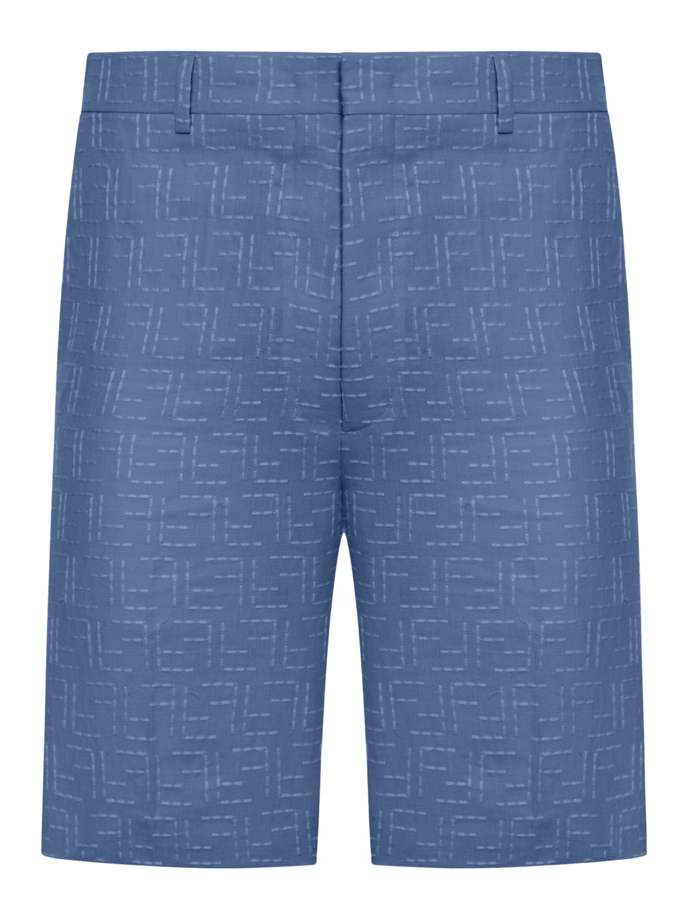 BERMUDA IN JACQUARD FF DI LINO