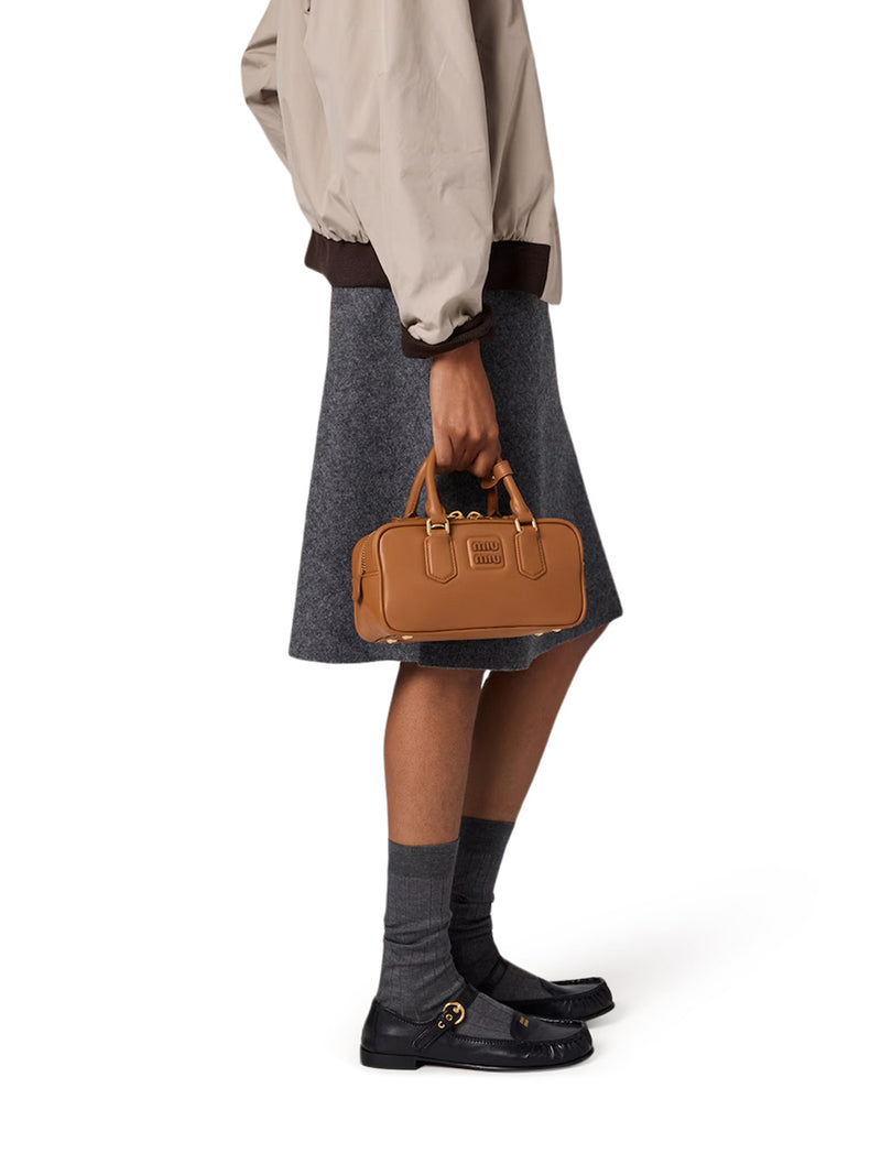 BORSA ARCADIE IN PELLE LISCIA